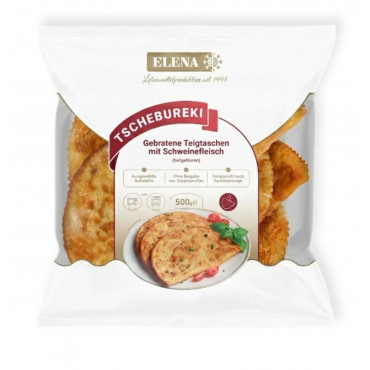 Tschebureki - Schweinefleisch
