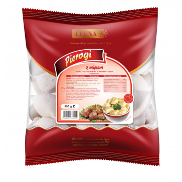 Pierogi “z mięsem” - Schweinefleisch
