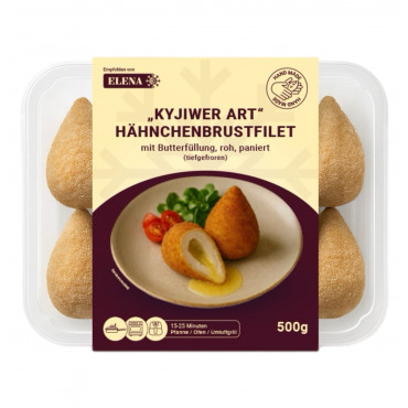 "Kyjiwer Art" - Hähnchenbrustfilet&Butterfüllung